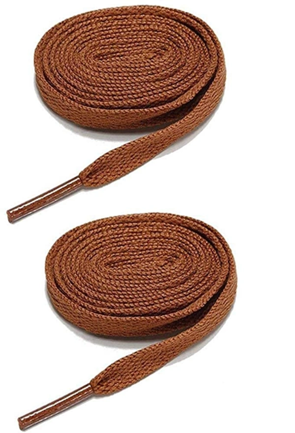 GRAH SANGRAH® (2 Pair) Shoelaces for Hiking Shoes, Outdoor Walking Sneakers, Outdoor Hiking, Climbing, Basketball, Work Boot, Running , Sport Shoes  - 120 CM, Tan
